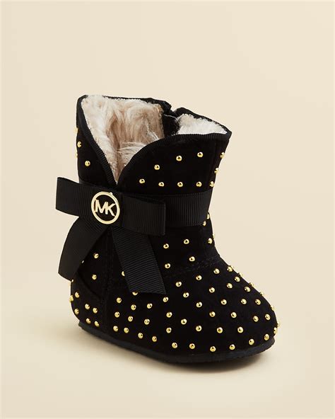 michael kors baby girls outdoor shoes|michael kors toddler girl boots.